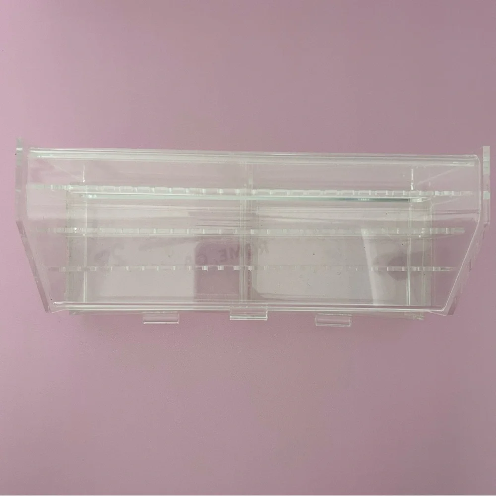Clear Acrylic Earring Holder Box with Drawers Holds 37 Pairs